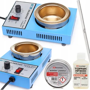 Páječka Tavicí tyglík na cín 250W pro cínování + příslušenství XL + pasta + CÍN