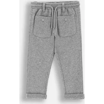 Chlapecké oblečení Chlapecké teplákové kalhoty Šedé Kojenecké kalhoty 068 Coccodrillo ZC4