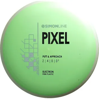 Disc golf Axiom Discs Firm Electron Pixel 171g Bílá/Světlezelená