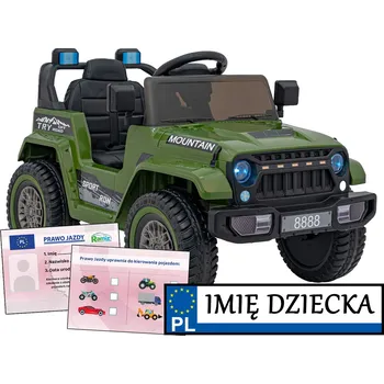 autíčko AUTO PRO DĚTI na akumulátor OFF ROAD Mountain terénní autíčko 3 RYCHLOSTI