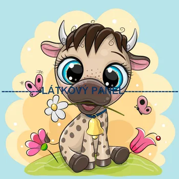 Látkový panel - Dětský - DE-178 Velikost: 20x20cm, Materiál: Úplet