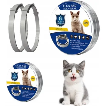 Antiparazitikum pro psa 2x OBROŽEK PRO KOČKY PROTI BLECHÁM A KLÍŠŤATŮM UNIVERZÁLNÍ