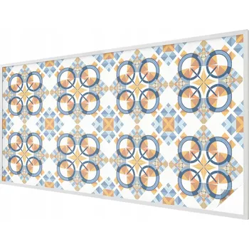 Okenní dekorace Samolepicí Mléčná fólie na okno se geometrickým vzorem 200x100 cm