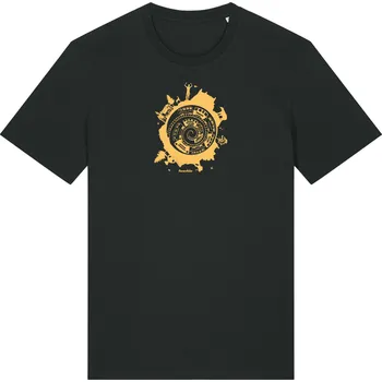 Dámské tričko Tričko Cesta vlakem černé L