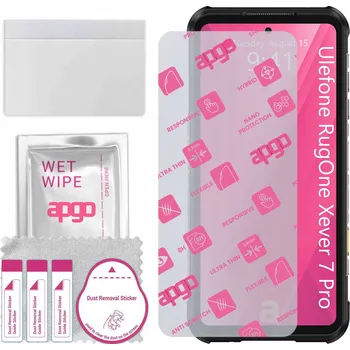 Pouzdro na mobilní telefon Sklo pro Ulefone RugOne Xever 7 Pro, alternativa tvrzeného skla, flexibilní