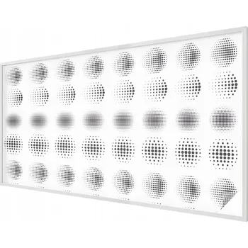 Okenní dekorace Samolepicí Okenní Fólie Mrazivá Dekorativní Kruhy s Tečkami 200x116 cm