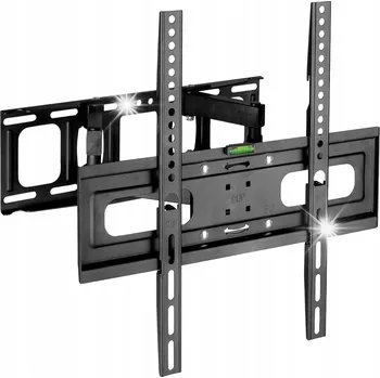 Televizní držák SUPER SILNÝ DRŽÁK na TELEVIZI ZÁVĚS TV na ZEĎ OTOČNÝ LCD 32-70 PALCŮ