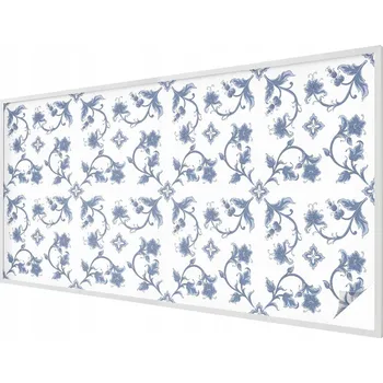 Okenní dekorace Samolepící fólie na okno, mléčná, květinový ornament, 200x100 cm