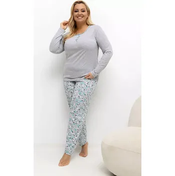 Pánské pyžamo Pohodlná pyžama pro plnoštíhlé model 221182 Forever Pink 3XL