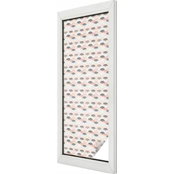 Okenní dekorace Hotová mléčná Fólie 146 x 50 cm