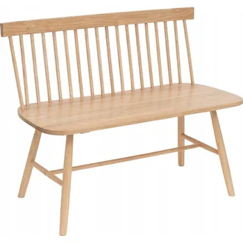 Zahradní lavice Lavice VISTA Přírodní 100x49x90 cm HOMLA