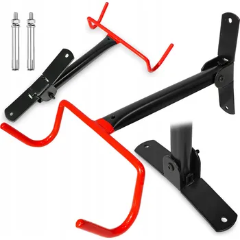 Věšák Nástěnný držák na kolo Maclean 30 kg černý