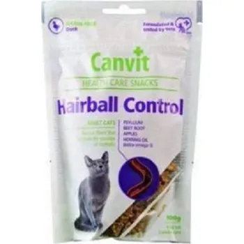 Krmivo pro kočku Canvit snacks Cat Hairball Control 100g