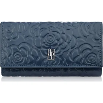 Paolo Peruzzi dámská peněženka z pravé kůže modrá
