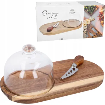 Kuchyňské prkénko Prkénko na krájení sýrů Cadro , dřevěné, 3 ks