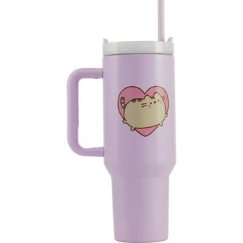 Školní batoh Pusheen Cestovní hrnek s brčkem