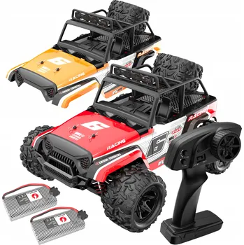 RC model auta VELKÉ RC AUTO NA DÁLKOVÉ OVLÁDÁNÍ TERÉNNÍ 4X4, AŽ 40 KM/H, MĚŘÍTKO 1:18