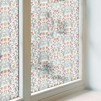 Okenní fólie Dýha Fólie na mléčné sklo Dekorativní vitrážová Hnědá pruhy 200x100