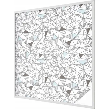 Okenní dekorace Samolepicí Fólie na sklo Dekorativní okno Abstraktní tvary 100x100