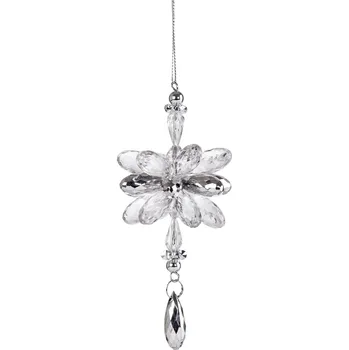 Vánoční dekorace Závěsná dekorace | BIJOU | transparentní diamant | 13 cm | 947135