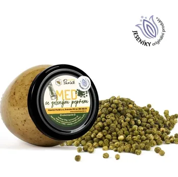 Med se zeleným pepřem / 250 g