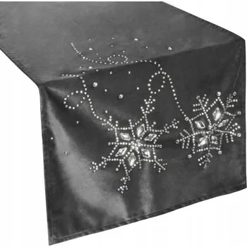 ubrus VÁNOČNÍ BĚHOUN NA STŮL 40x140 VELUR EUROFIRANY