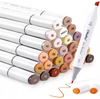 Fixy Ohuhu 36 ks fixy na vodní bázi