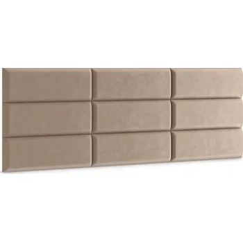 Obraz ČALOUNĚNÉ OBKLADOVÉ PANELY NA ZEĎ 90x30 ČELO 3D