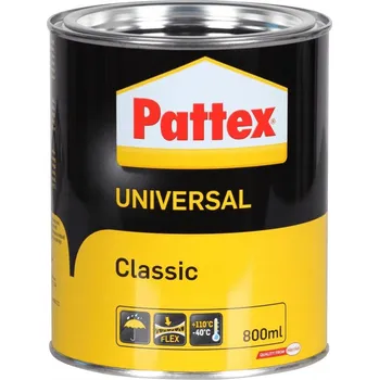Průmyslové lepidlo Univerzální kontaktní lepidlo Pattex Universal Classic 800 ml