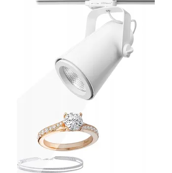 LED lištová lampa / reflektor klenotnický 30W 6000K