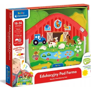 Vzdělávací podložka BABY FARMA CLEMENTONI 50386