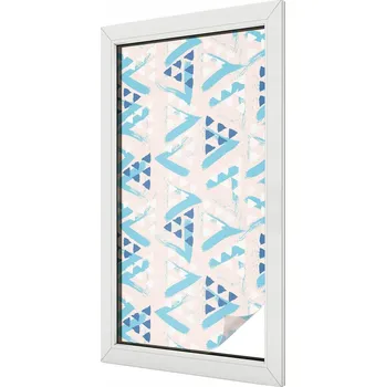 Okenní dekorace Hotová mléčná Fólie 100 x 50 cm