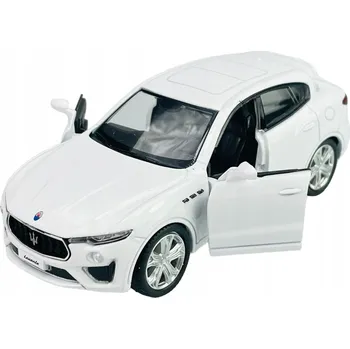 autíčko RMZ City MASERATI LEVANTE GTS BÍLÝ 11cm NOVÝ KOVOVÝ MODEL