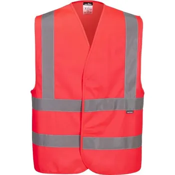 PortWest | Reflexní vesta na suchý zip - Red / XXS/XS / XXS/XS / červená