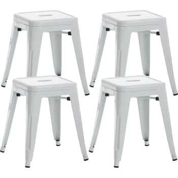 Barová židle LRCZ Sada 4 stoliček Armin Barva: Zelená