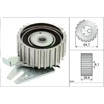 Rozvod motoru Vodicí kladka rozvodů INA 531025430