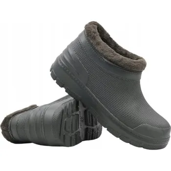 Pánské holínky HOLÍNKY PÁNSKÉ ZATEPLENÉ nízké pěnové zimní lehké nazouváky EVA velikost 47