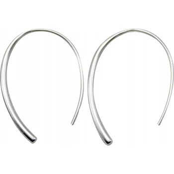 Náušnice STŘÍBRNÉ RHODIOVANÉ VISACÍ NÁUŠNICE STŘÍBRO O RYZOSTI 925