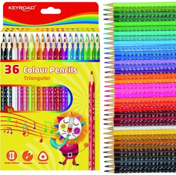 Pastelka PASTELKY 3MM 36 BAREV, KEYROAD