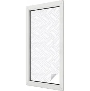 Okenní dekorace Hotová mléčná Fólie 116 x 50 cm