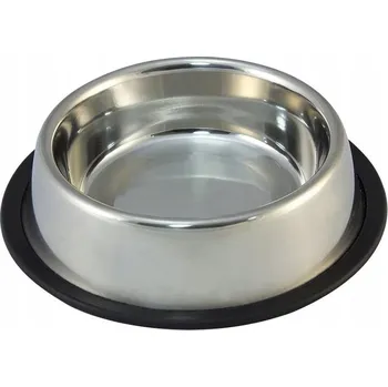 Miska pro psa ARQUIVET Kovová miska na krmivo s gumovým dnem 1,8 l, průměr 29 cm