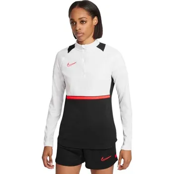 Dámské oblečení Dámská bílo-černá mikina Nike NK Df Academy 21 Drill Top W CV2653 016, L i476_89962252