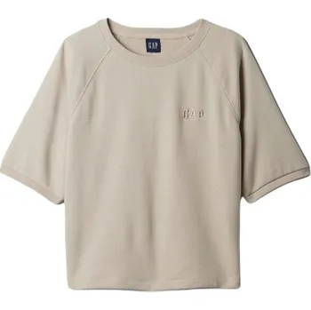 Dámské oblečení Dámská mikina GAP JAPAN L Béžová