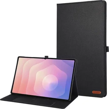 Pouzdro na tablet VSECHNONAMOBIL 129548 FABRIC Klopový kryt pro Samsung Galaxy Tab S11 Ultra černý