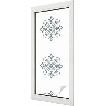 Okenní dekorace Hotová mléčná Fólie 116 x 50 cm