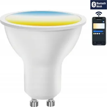 Žárovka Chytrá žárovka Bluetooth MESH GU10 CCT