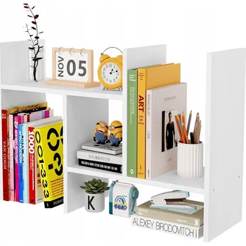 Psací stůl POLICE NA STŮL NASTAVITELNÝ ORGANIZÉR NA KNIHY