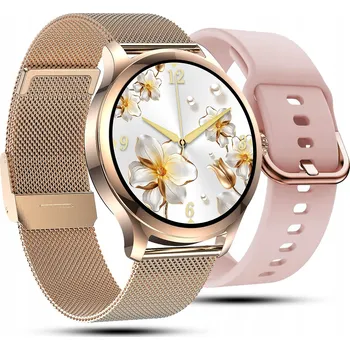 Hodinky JG Smart dámské hodinky LW-92 Chytré Hodinky Dámské Polské Menu Hovory