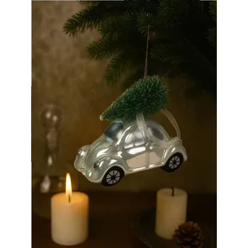 Vánoční dekorace Sinsay - Vánoční ozdoba ve tvaru auta - vícebarevná - 603GN-MLC - 603GN-MLC-ONE