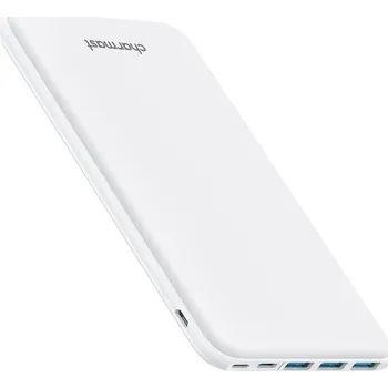 Powerbanka CHARMAST Powerbanka 26800mAh USB C, 3 vstupy a 4 výstupy pro iPhone a Samsung